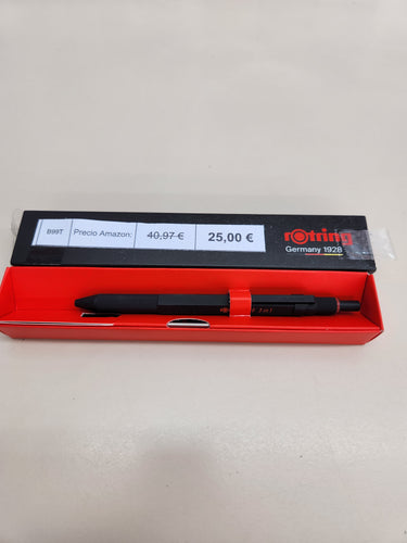 Bolígrafo multicolor y portaminas 3 en 1 rOtring 600